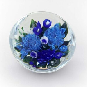 Blaue Stunde Blue Dahlia von Rick Ayotte