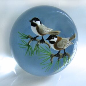Kohlmeisen Chickadee von Rick Ayotte