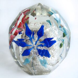von auf-Silber Blumentrio