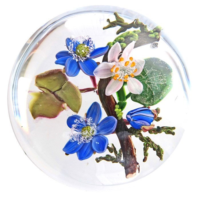 Bluetentropfen II von Stefan Bracht