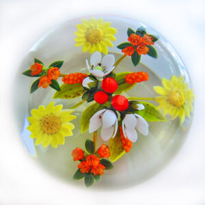 Bukett mit orange Azaleen von Andrew Byers