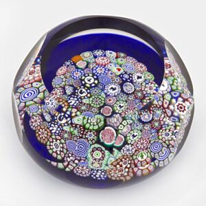 Close Millefiori mit Fensterschliff von John Deacons