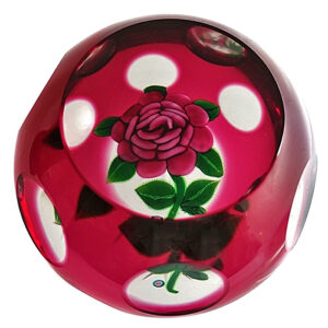 Rote Rose Overlay von John Deacons