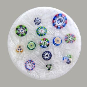Spaced Millefiori on Muslin von John Deacons