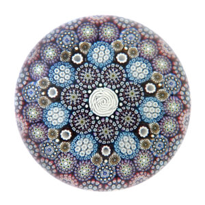 Twists Glass Konzentrisches Millefiori Allison von Mike Hunter