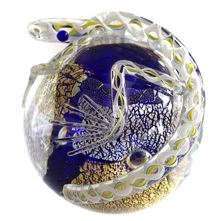 Twists Glass Lizard von Mike Hunter