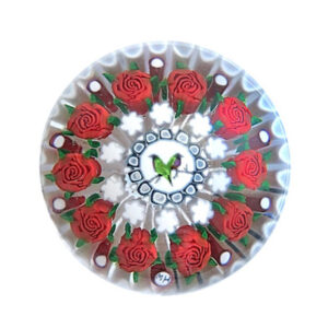 Twists Glass Lovebirds Miniatur von Mike Hunter