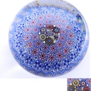 Twists Glass Millefiori verborgene Herzen von Mike Hunter