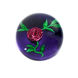 John Deacons Allan Scott A Thousand Petal Rose von Glass Jay