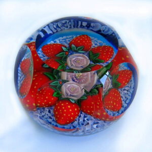 Erdbeeren Fensterschliff von James Kontes