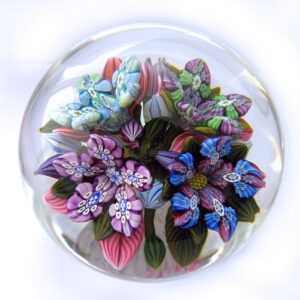 3D Millefiori 4Flower Bouquet von Peter McDougall