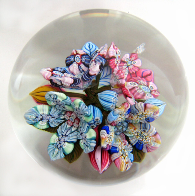3D Millefiori 4Flower Bouquet von Peter McDougall