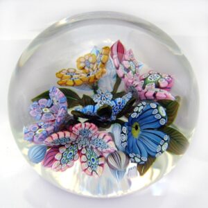 3D Millefiori 6Flower Bouquet von Peter McDougall