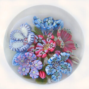 3D Millefiori 6Flower Bouquet von Peter McDougall