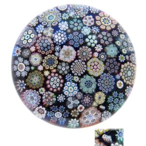Close Millefiori blauer Grund von Peter McDougall