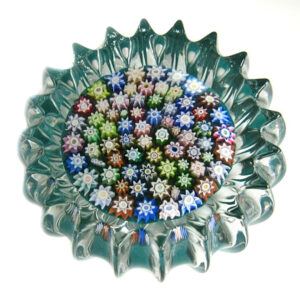 Close Millefiori dunkelgruen von Peter McDougall