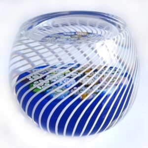 Complex Millefiori in Basket von Peter McDougall