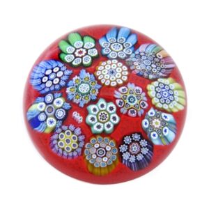 Miniatur Millefiori rot von Peter McDougall