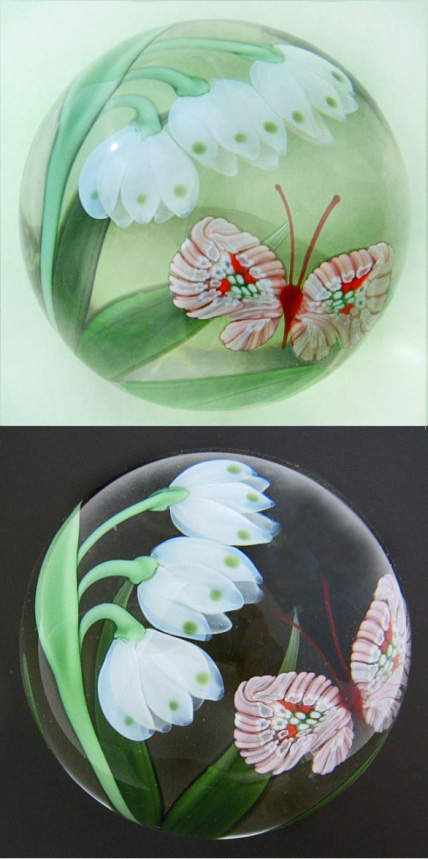 Maerzenbecher und Schmetterling von Flume Orient