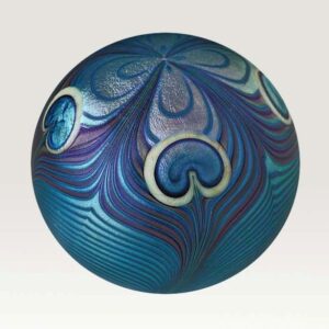Peacock Feather blau von Flume Orient