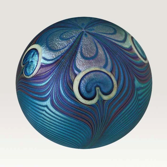 Peacock Feather blau von Flume Orient
