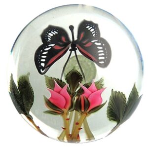 Rose und Schmetterling von Flume Orient