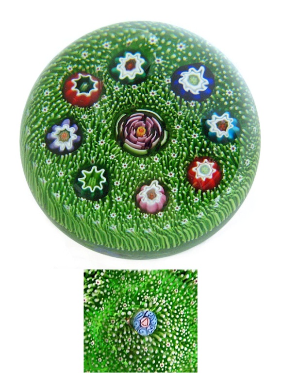 Millefiori Moosgrund Miniatur
