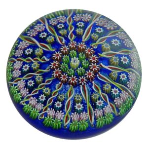 Cartwheel Millefiori blau