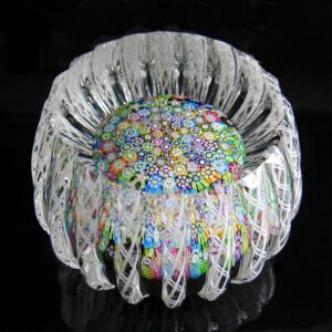 Lacekoerbchen mit feinstem Millefiori