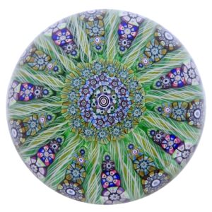 Patterned Millefiori Cartwheel
