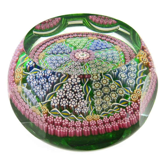 Patterned Millefiori Triangel