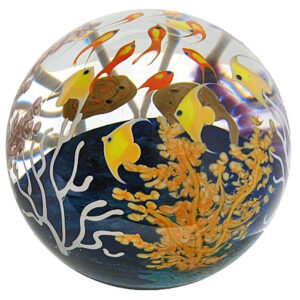 Touchstone Glass Stingray Tidepool von Cathy Richardson