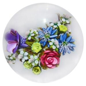 Bunte Ackerwinde und Rose von Ken Rosenfeld