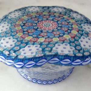 Clichy Millefiori Koerbchen von Louis Saint
