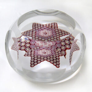 Millefiori Stern von Louis Saint