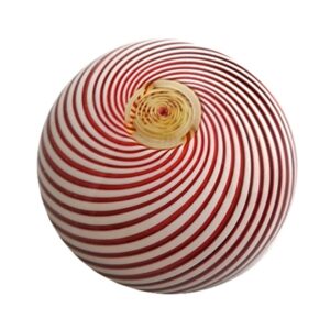 Swirl Miniatur Paperweight von Louis Saint