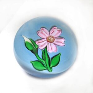 Wildrose mit Knospe Miniatur von Louis Saint