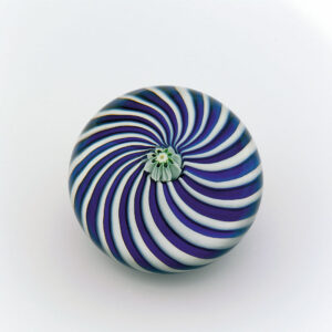 von blau-und-weiss Swirl