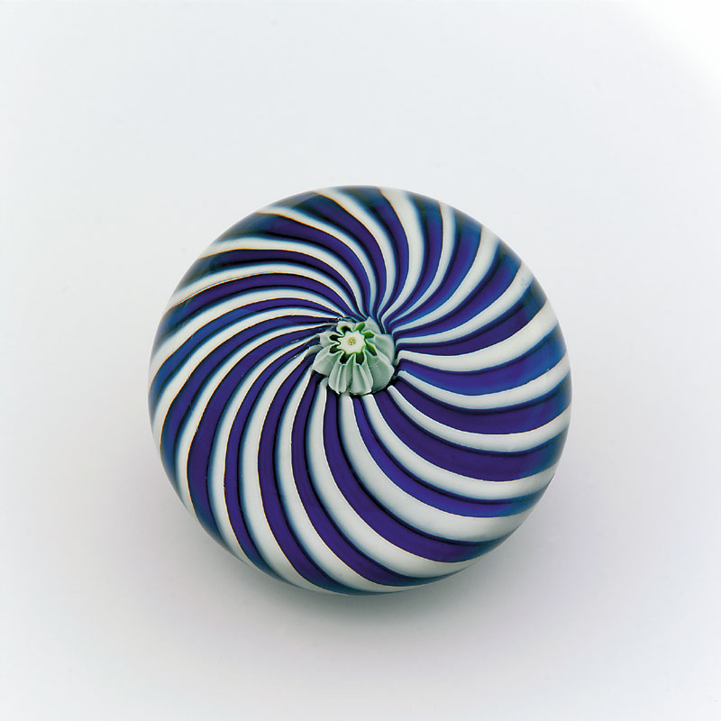 von blau-und-weiss Swirl
