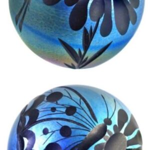 Blume mit Schmetterling von Merritt-Glass Vandermark