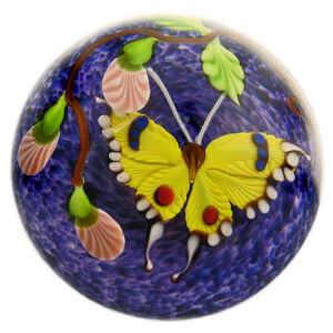 Gelber Schmetterling von Mayauel Ward